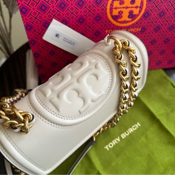 Tory Burch Fleming Small Quilted Leather Convertible Shoulder Bag - Picture 8 of 13